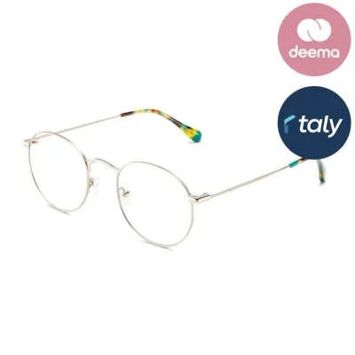 Barner Ginza Anti-Blue Light Screen Glasses - Silver Matte